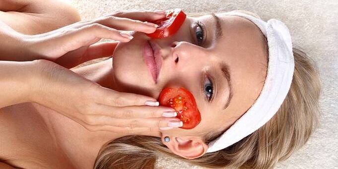 Tomaten zur Hautverjüngung